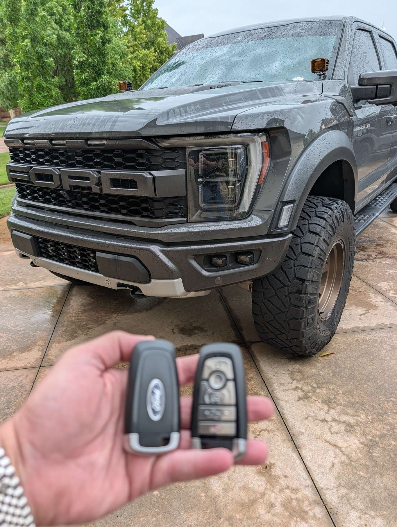 Ford F-150 Raptor with replacement smart keys made on-site in Oklahoma City